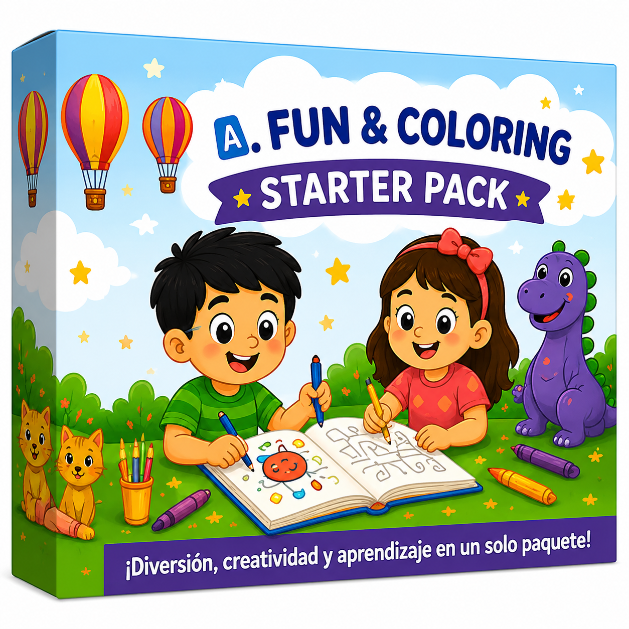 kids World Printable - Fun & Coloring *Start Pack*